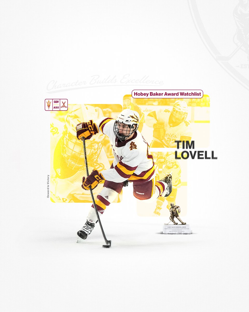 HOBEY BAKER NOMINEES 🔱

Vote for <a href="/lsillinger/">LukasSillinger</a> and <a href="/timlovell18/">Tim Lovell</a> starting today! 

🔗 linktr.ee/sundevilhockey