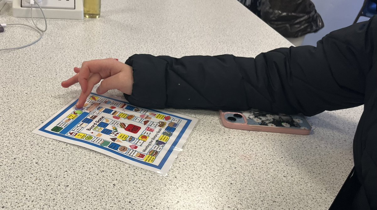 S3 enjoyed this simple board game to retrieve knowledge of dietary goals #retrievalpractise #fun