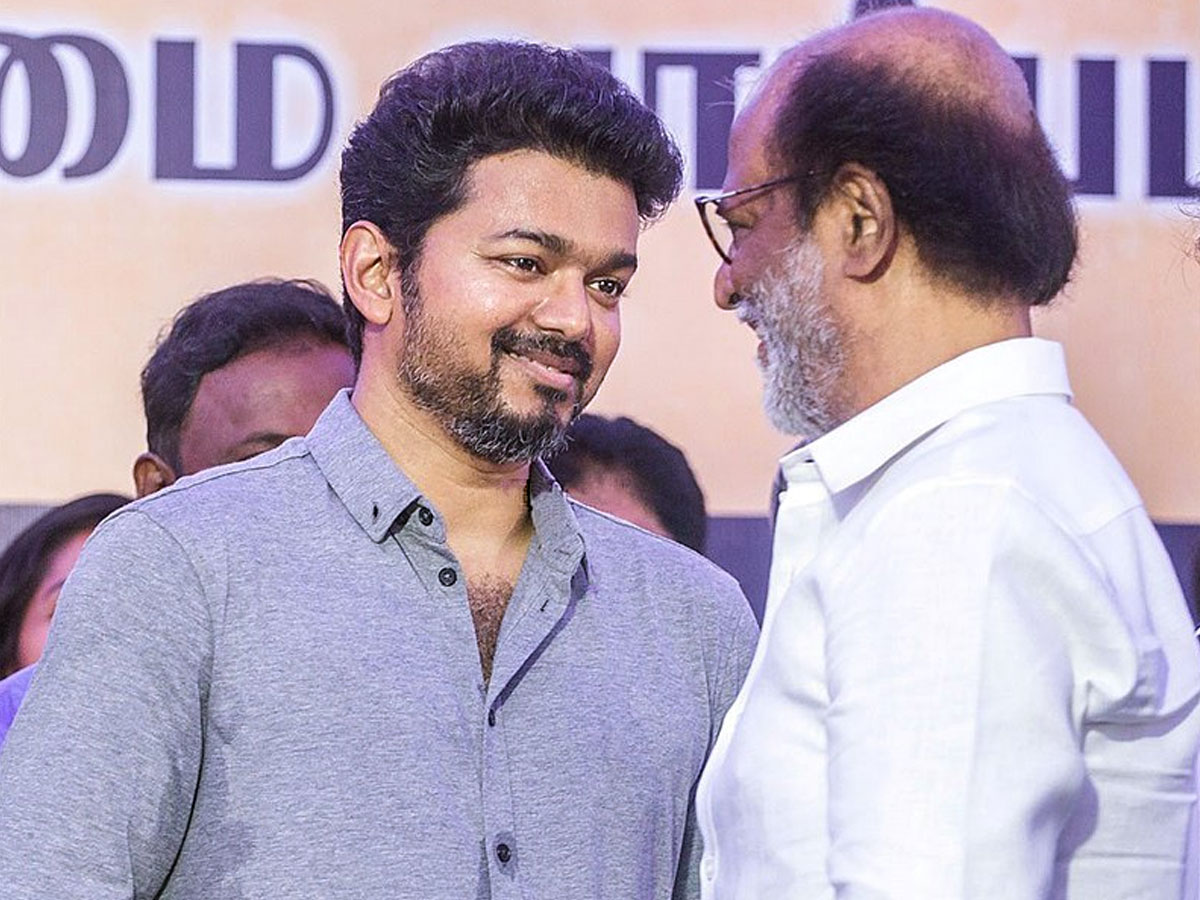 Superstar na adhu Oruthar dhan'- @actorvijay ❤️ 'Vijay Has grown from Very Small Level to a Big Massive Star in Tamil Cinema Today' - @rajinikanth ❤️ Ok..Let's 🔚 this..I will not troll Rajinikanth from my page anymore. I urge my fellow Thalapathy fans to follow it. All