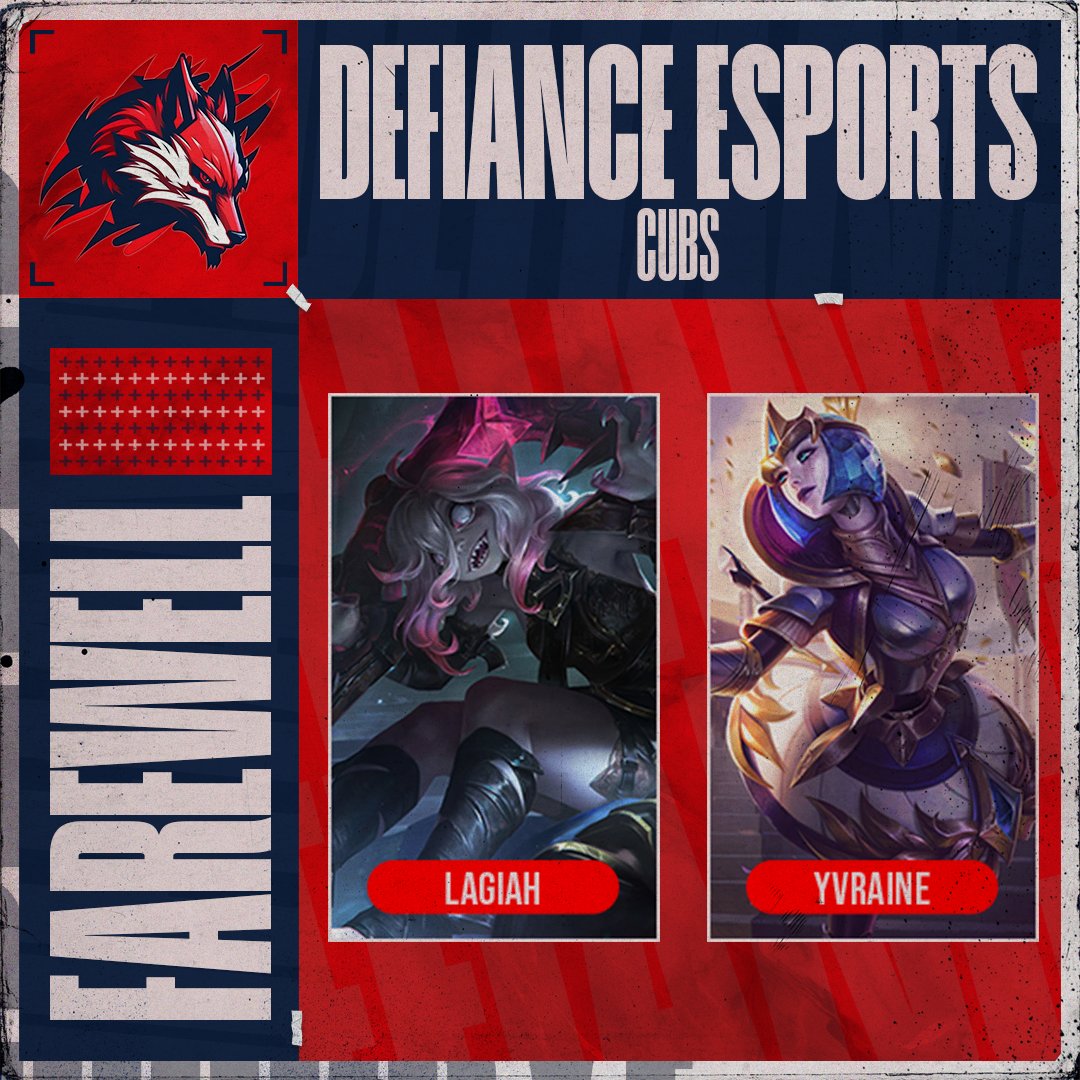 After their perfect 12-0 split and 6-0 playoffs to promote to div 4, we have to say farewell to <a href="/Lagiiah/">Lagiah</a> and <a href="/YvraineLoL/">Martin</a>  Thanks for everything o7
#oncepartofthepackalwayspartofthepack #TogetherWeHunt