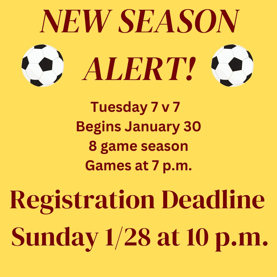 TSA_Soccer's tweet photo. Tuesday 7v7 season starts NEXT WEEK! Have you registered?
$50 per person for an 8 game season 
Register for Winter 2023/2024 and select your 7v7 team. The correct fees will populate once the order is in your cart.
https://t.co/Xp2xcCSvEO https://t.co/jho2Z8RB3G
