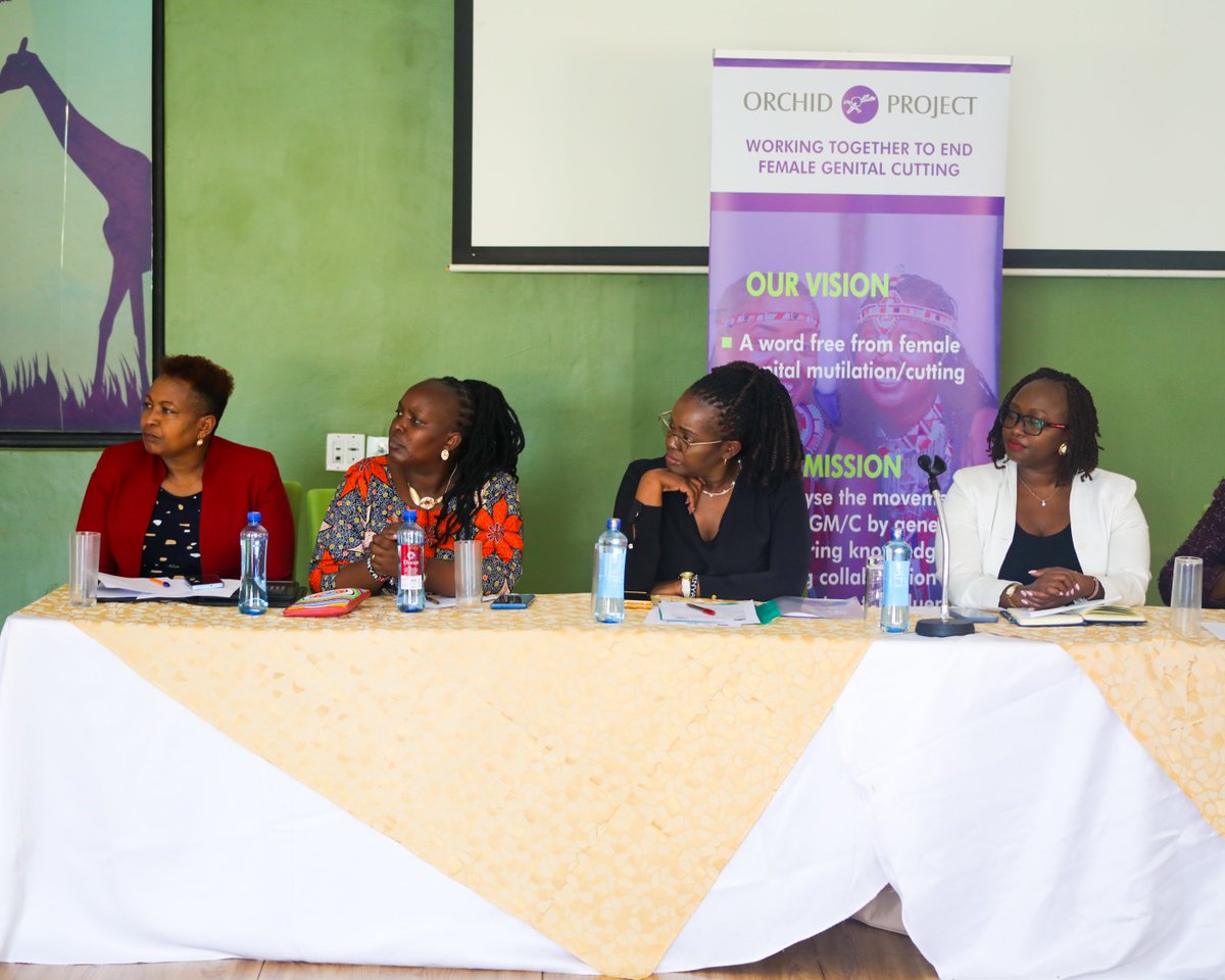 AFGMBoard's tweet photo. Today's collaboration marked a milestone in the fight against FGM. Present was @PSAnneWangombe , who spearheaded the initiative, CEO @lolojuberna, @emainaw  and @OrchidProject CEO united to empower the youth, emphasizing the global importance of their mission.#GlobalUnity #EndFGM https://t.co/rhjRGDA7Vw
