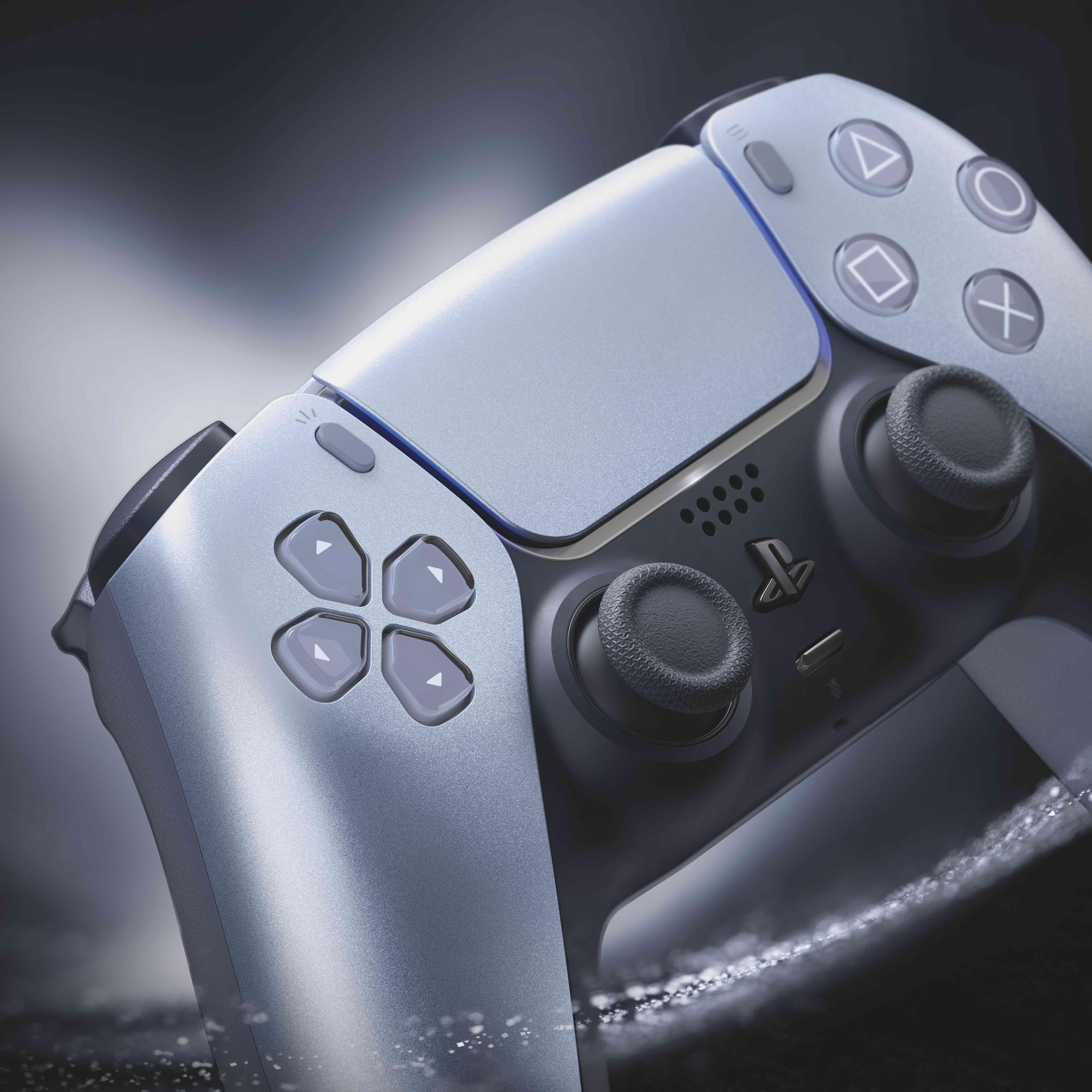 DualSense Wireless Controller for PlayStation 5 (Sterling Silver