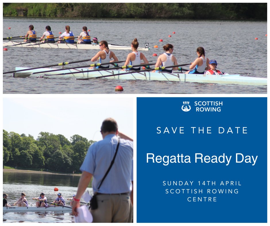 NEW for 2024 - Regatta Ready Day! The Scottish Rowing Centre is excited to welcome all Scottish Rowing members to an open training day on Sunday 14th April, at Strathclyde Park and The SRC. SAVE THE DATE and keep your eyes peeled for more information and booking details!