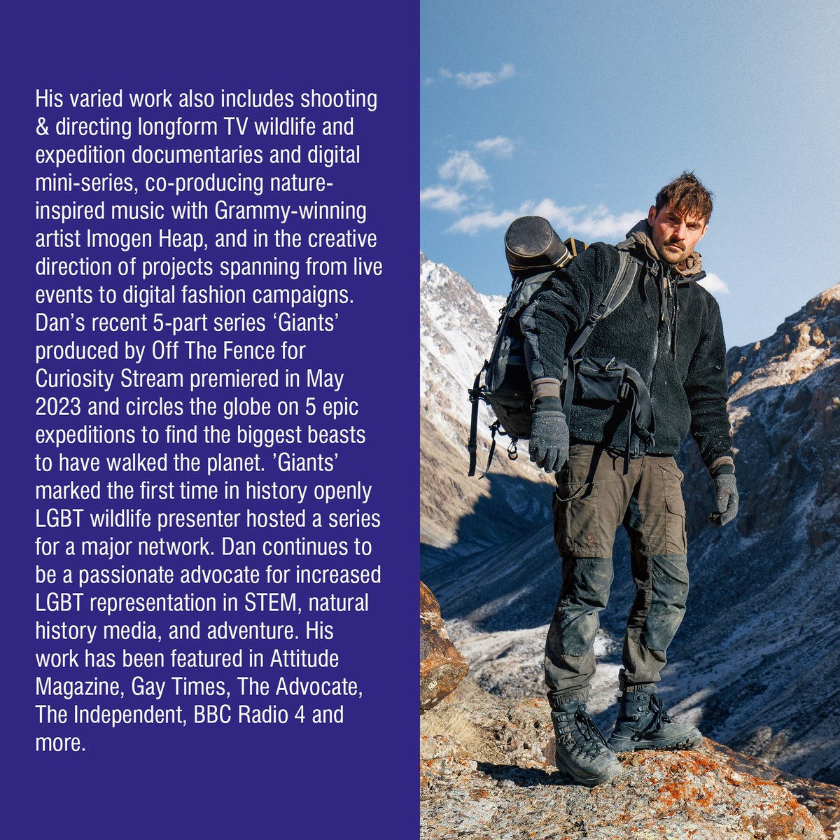 Meet the 2023 Photo Competition Judge - Dan O'Neill! Dan has worked with Opwall on 3 expeditions (Mexico, Guyana and Honduras) and, in his earlier career days, filmed our Guyana video Check out some of his amazing work on his profile - @DanONeill_Wild
