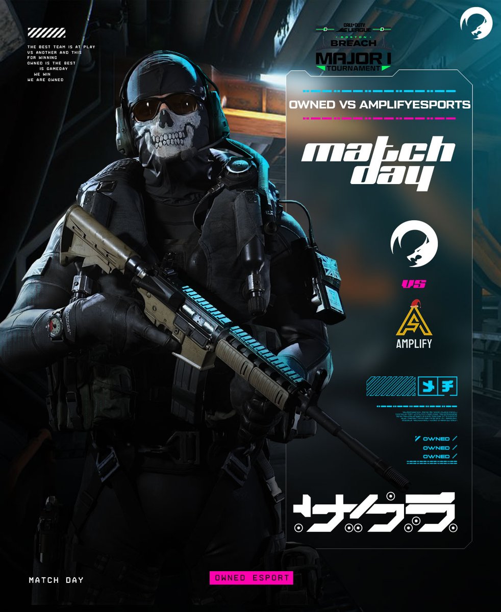 🇺🇸 BOSTON 🇺🇸

➡️ Premier match ce soir 🆚 <a href="/AmplifyEsports_/">Amplify Esports</a> ! 

🫡 Bonne chance ! 

🔗 faceit.com/fr/championshi… 🔗

#WeAreOwned💙💜