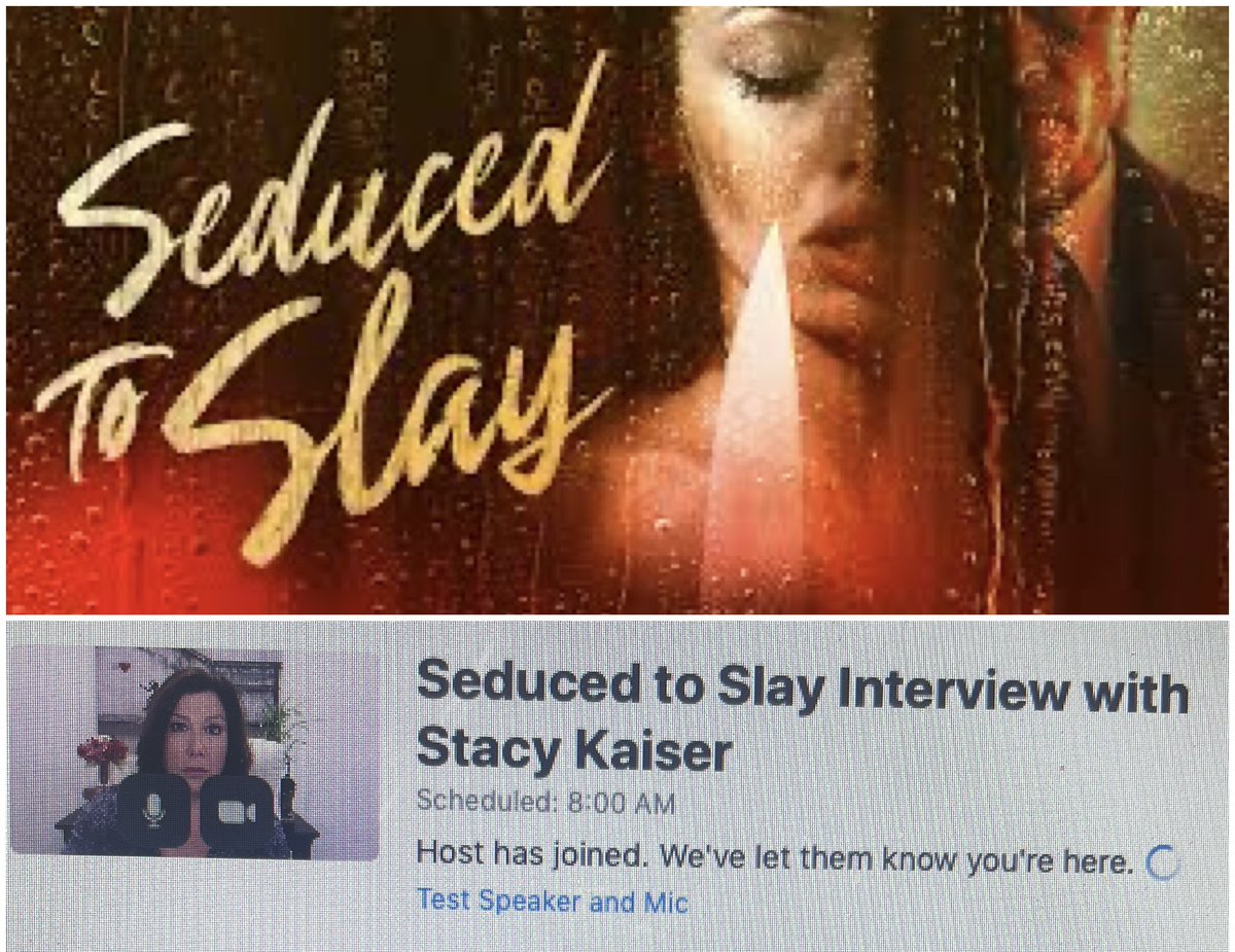 Spent the morning doing international press interviews for Seduced to Slay! 
Tune into <a href="/DiscoveryID/">Investigation Discovery</a> to watch the series. #seducedtoslay