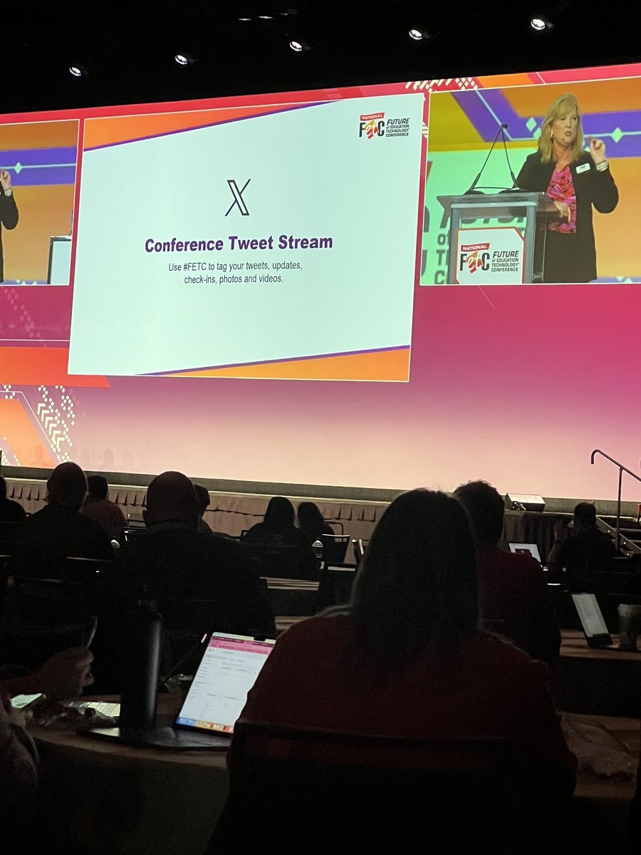 stage4learning's tweet image. Can’t wait for the final keynote presentation at #fetc #FETC2024 #FETC24