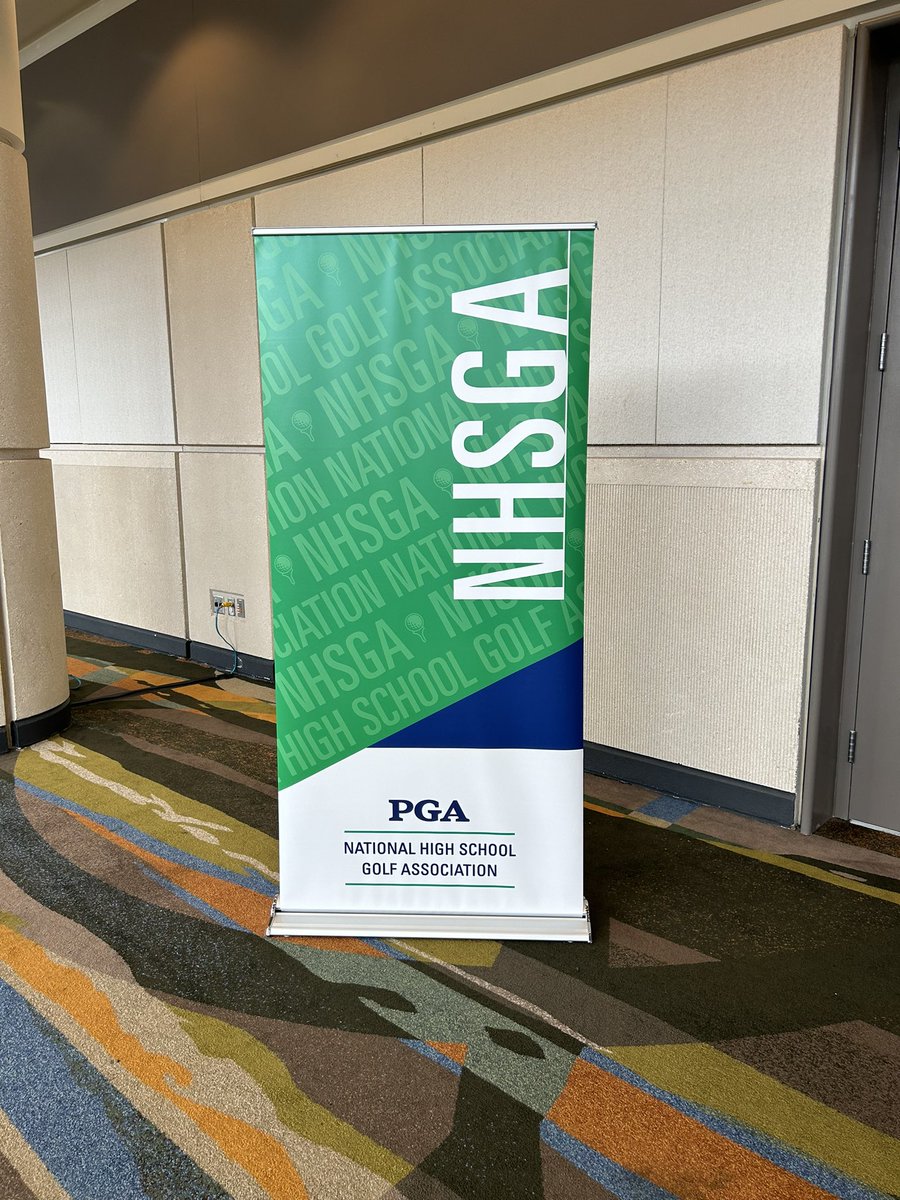 RHS_GOLF_X's tweet photo. Ready to learn and improve as a coach at the National High School Golf Coaches Association Conference @PGAShow https://t.co/5UrUDhLwjE