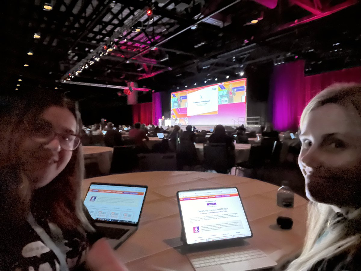 Learning at #FETC this week! Can’t wait to learn more from Adam Bellow and Leslie Fisher!