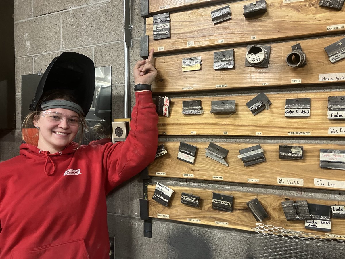 Hailey makes arc best beads board today. She is the third Wild on the board!