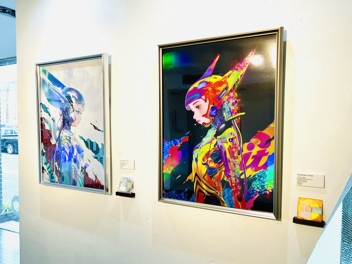 Currently exhibited at my solo show in Tokyo at <a href="/usn_gallery/">UltraSuperNew Gallery</a> 🙌