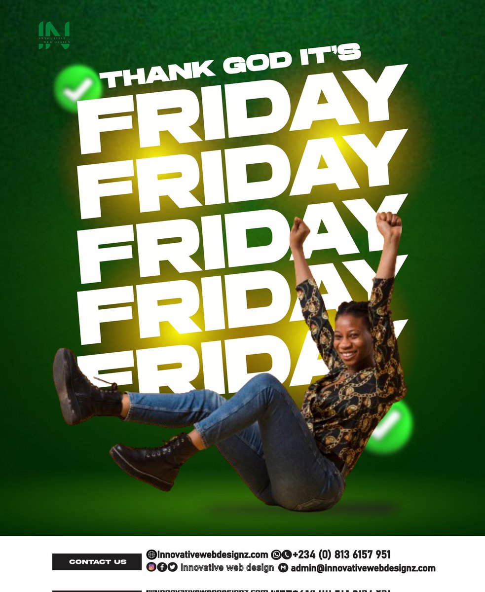 Thank God its Friday...

What are you up? What are your plans to elevate your business? 

Mummy Zee Tacha
Tiwa Ashawo Debbie
Milde Enugu