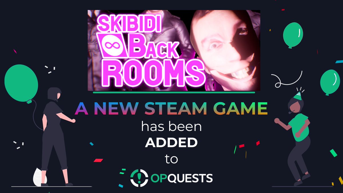 opquests's tweet photo. We just added SKIBIDI BACKROOMS on https://t.co/tCARTkgYbp💚

✅Make sure to #claim it for free before it runs out!

✅Follow us to receive #updates on when we add the next batch of #free #Steam #games!

🎁 https://t.co/tCARTkgYbp 🎁

 #giveaway #giveaways #freebies #QUEST https://t.co/ax2Sd5shTJ