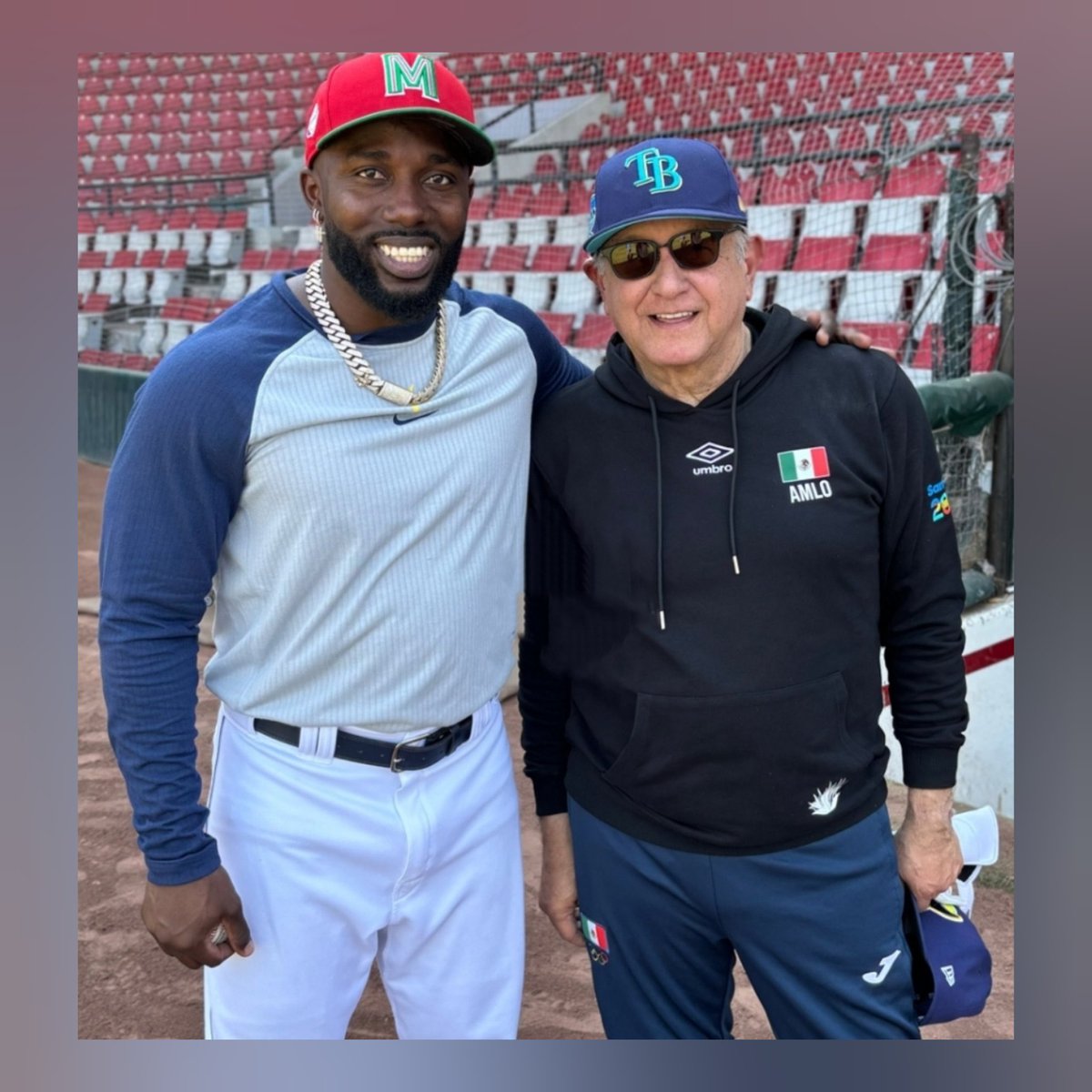 Una pregunta a todos los que siguen creyendo en el “humanismo” del presidente López:

QUIEN DEBERÍA ESTAR JUGANDO BEISBOL❓

No me contesten a mi, contéstenle a su conciencia, si es que aún les queda un poco‼️