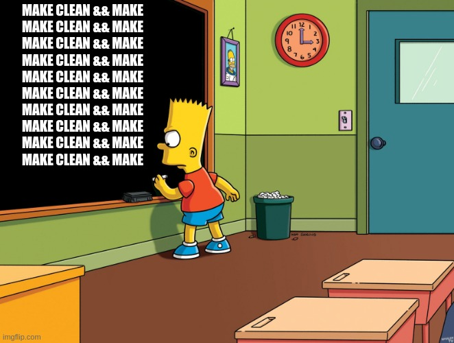 שבת שלום לכל הצדיקים המשתמשים בMakefile