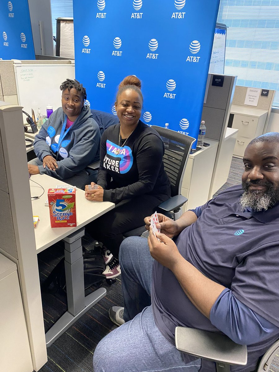 Bethany Mack (@missbmack) on Twitter photo Happy fun at work day! B2B found sometime to have fun at work. #engagement
šš¾š<a href="/ATT/">AT&T</a> <a href="/VirtualSalesExp/">Virtual Sales Experience</a> <a href="/LifeAtATT/">Life at AT&T</a> <a href="/SClasberry/">Shemika Clasberry</a> Happy fun at work day! B2B found sometime to have fun at work. #engagement
šš¾š<a href="/ATT/">AT&T</a> <a href="/VirtualSalesExp/">Virtual Sales Experience</a> <a href="/LifeAtATT/">Life at AT&T</a> <a href="/SClasberry/">Shemika Clasberry</a>