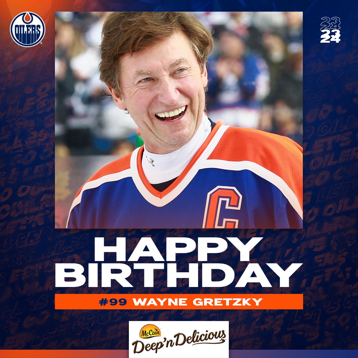 Happy birthday, 99 🎉🐐

<a href="/mccainfoods/">McCain Foods Canada</a> | #LetsGoOilers