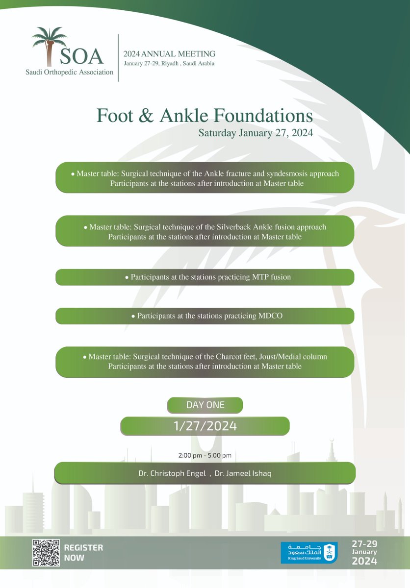 الجمعية السعودية لجراحة العظام SOA tweet media