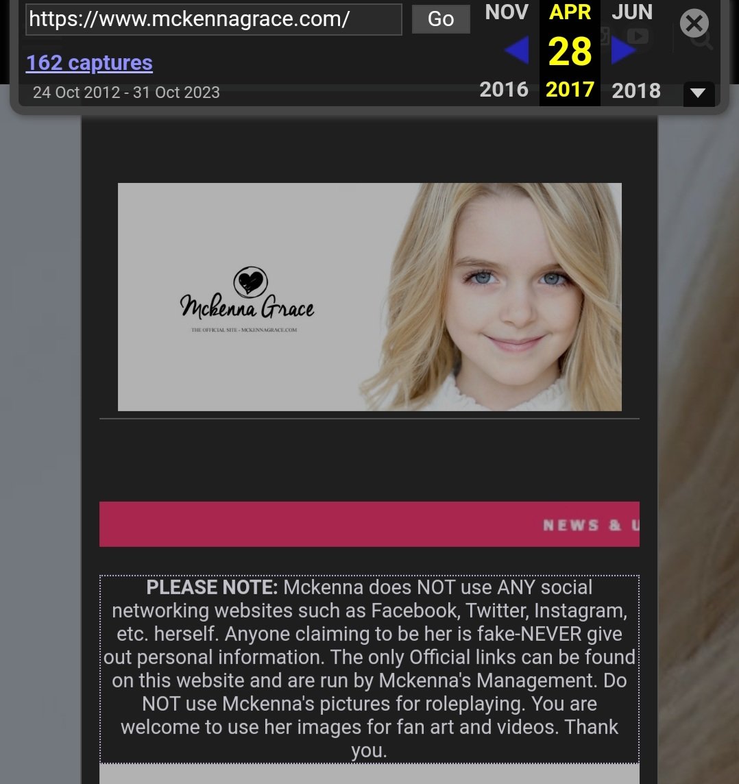 ATrashMouthBoy's tweet image. // MCKENNA GRACE DOESN'T LIKE BEING USED FOR ROLEPLAY STOP USING HER AS AN FC.