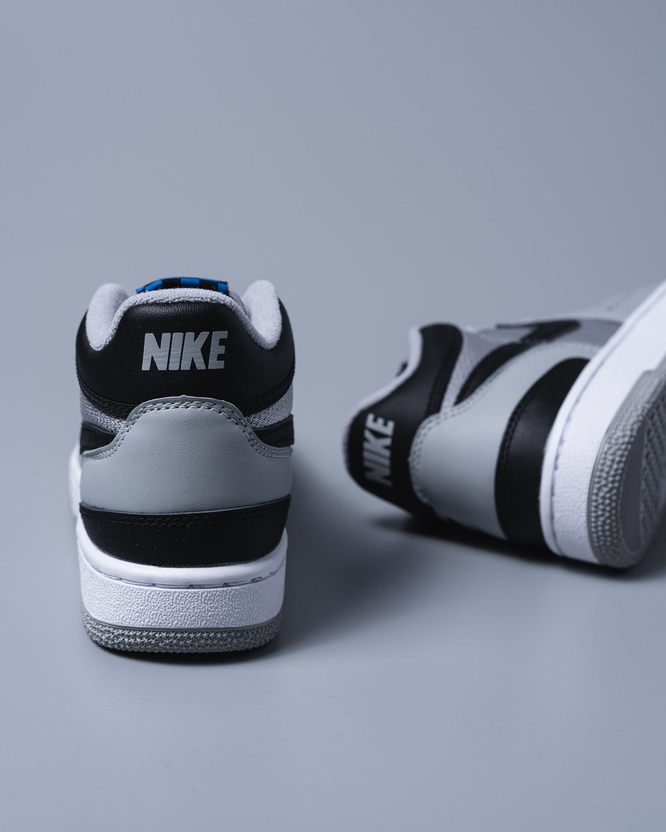 KickingItATX's tweet image. The Nike Attack 

The return of the OG Attack in Smoke Grey, Black &amp;amp; White color way constructed in a leather &amp;amp; mesh material. 

Available first come first serve at 11am on 01/26/24.

Sizes 4-15 for $120

#kickingit #nike #macattack