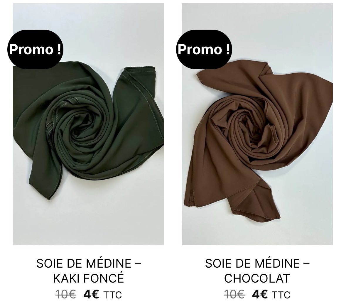 HayatCollection's tweet image. SALAMMMMM LES FILLES 🫶🏼

Tout le site passe à -60% ! Oui oui, tout le site 🤭

Abaya 12€, khimar 13€, jilbab 16€, qamis 14€, kimono 10€, hijab 3€ etcccc 💕💕💕

HAYATCOLLECTION.FR