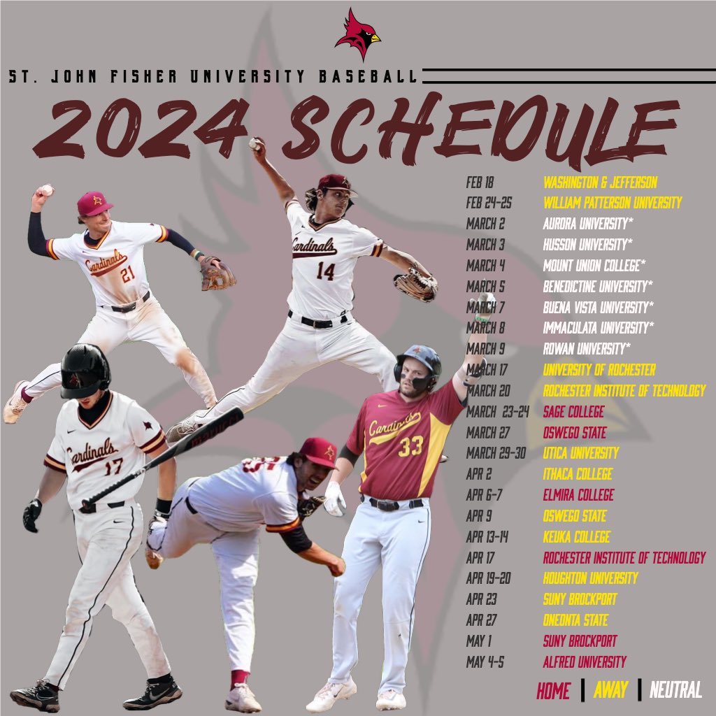 St. John Fisher Baseball tweet media