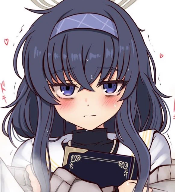 [告知]支援者様限定イラスト公開しましたお題箱からブルアカロングスカートの中までもわっとしてるウイちゃん黒スト裏&生足裏見せファンティア&ファンボックスプラン内限定公開です 