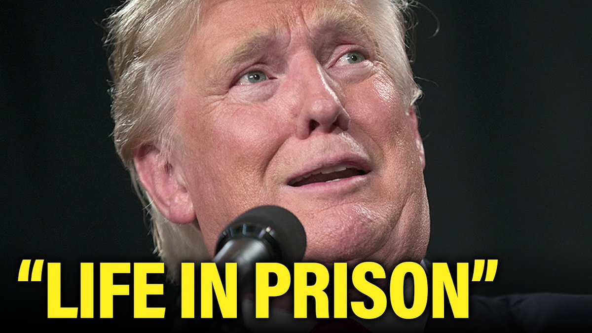 Damaan4u33's tweet image. Who agrees this is the only prison sentence we want Trump to serve, no good behavior, or any reduced sentencing whatsoever. Life without the possibility of parole, nothing else will be sufficient. 👇👇👇