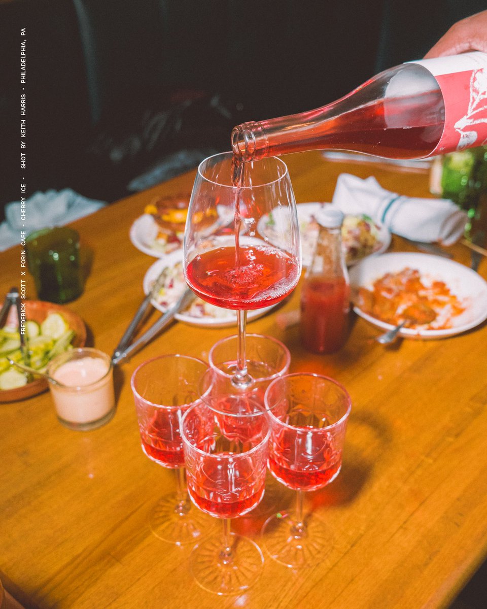 Releasing a bottle of wine with the guys over at Forin Cafe this Sunday. This collab, ‘Cherry Ice’ is inspired by a summer classic — cherry water ice. 

Limited to 50 bottles. We’re doing a launch event this Sunday at Forin Cafe located on 2525 Frankford Ave from 5 - 8 PM.