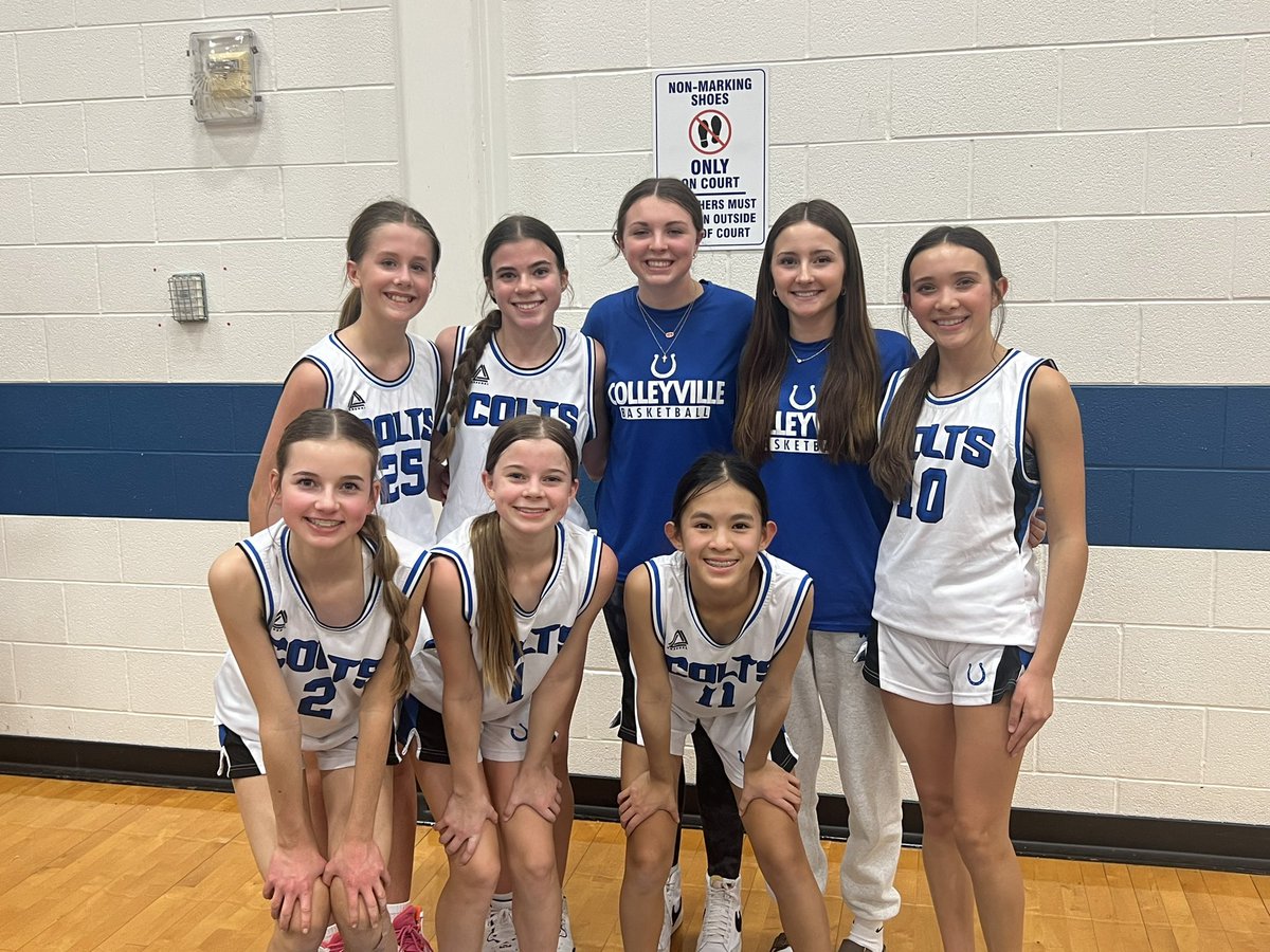 Congratulations to CMS 8th grade B team for being GCISD Champions after a fantastic game last night against CTMS!  All your hard work is paying off!  <a href="/LyColtAthletics/">Lady Colt Athletics</a> <a href="/CmsColts/">Colleyville Middle School</a>