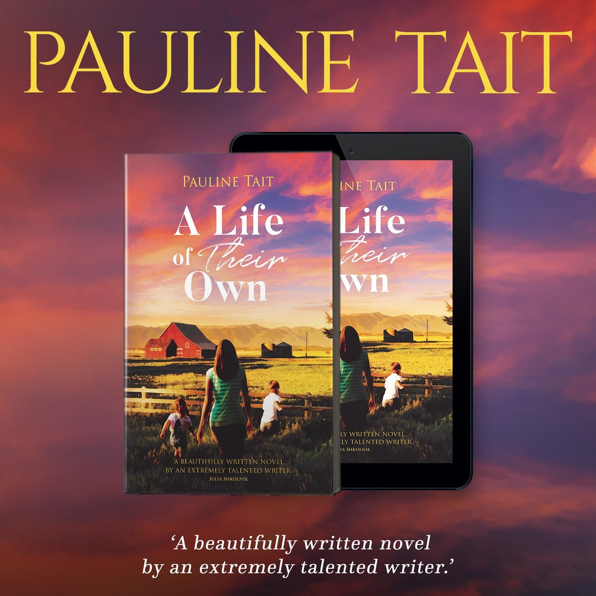 'Pauline Tait is a spellbinding storyteller whose ability to transport readers inside the twists and turns of Kate’s plight leaves readers breathless. She word-paints, in vivid detail, the splendour of the Colorado landscape, and she creates characters who are raw and real.'