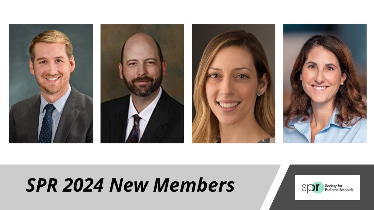 SPR is pleased to welcome our 2024 new members! This week we are highlighting Drs. Nathaniel Bayer, James Bayrer, Kristyn Beam & Jori Bogetz. Learn more about them here: ow.ly/atj950QuGtc