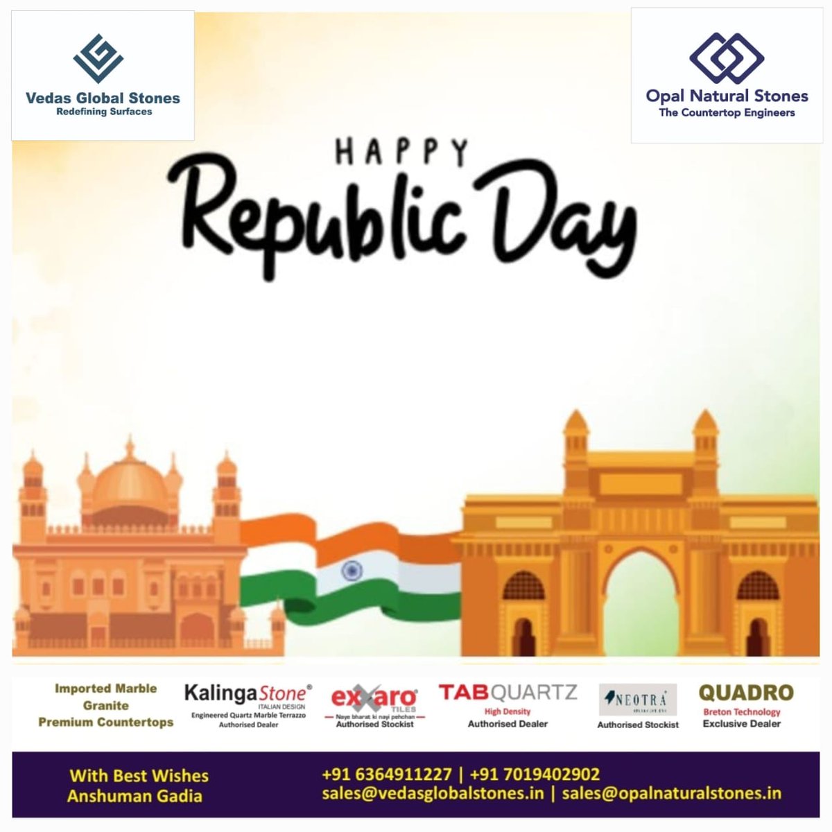 #गणतंत्र_दिवस #RepublicDay #RepublicDay2024 #RepublicDayIndia #HappyRepublicDay #oneindia #UnityInDiversity #Bangalore #vedasglobalstones #opalnaturalstones