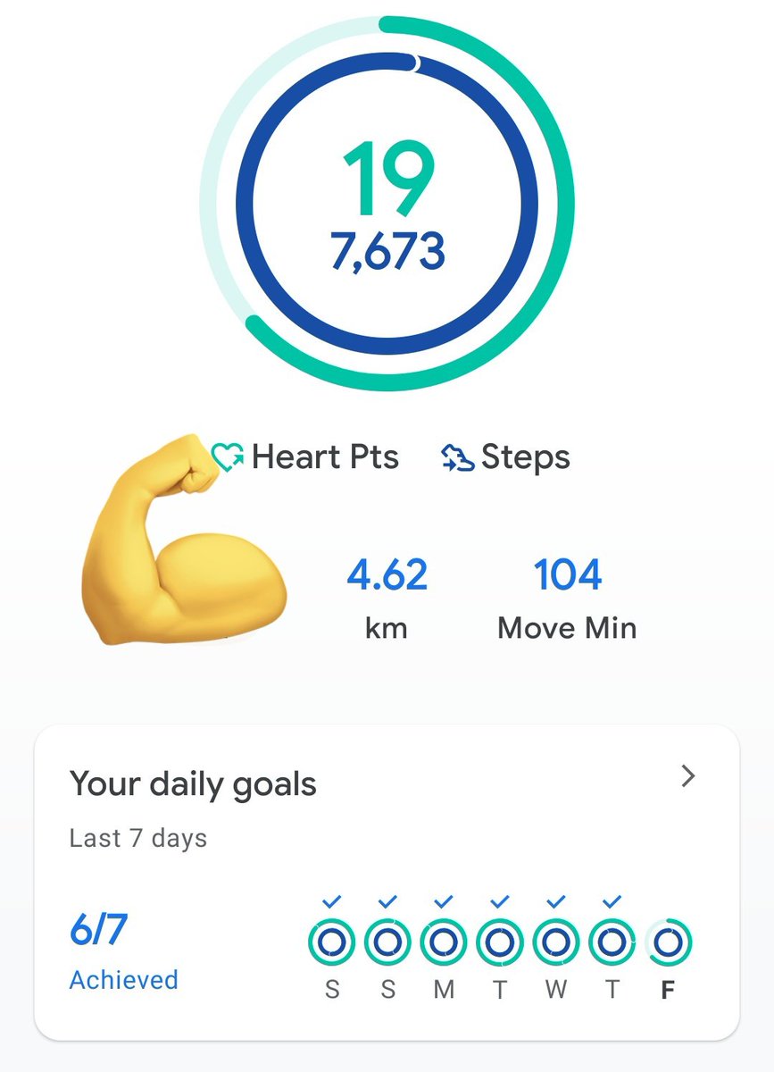 Rama_Chandran_K's tweet image. #Day338 💪💪💪
#Fitness_Goal 
நடை மட்டும்
#Mission_70kg
#Inspire2Fit 😍