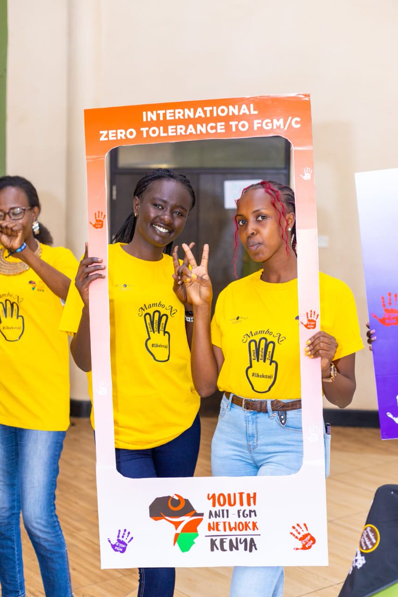 AFGMBoard's tweet photo. Youth voices against FGM! Kudos to the @YouthAntiFGMKe  for their amazing efforts. Today, they received well-deserved congratulations from PS @gender_ke as they unveiled their newly elected officials. Together, we're one step closer to a world where every girl is free from harm. https://t.co/pt6JcLbAd6