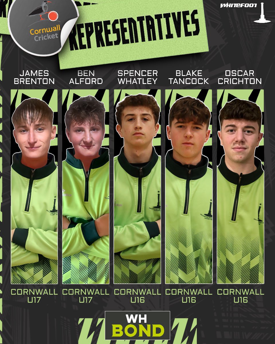 Callington CC (@callingtoncc) on Twitter photo The Next Gen β‘οΈ
We would like to wish the best to these lads as they continue their winter training with their respective <a href="/CornwallCricket/">Cornwall Cricket</a> age group.
We also have other very talented young players outside the county setup and we are excited to see them all progress in 2024. The Next Gen β‘οΈ
We would like to wish the best to these lads as they continue their winter training with their respective <a href="/CornwallCricket/">Cornwall Cricket</a> age group.
We also have other very talented young players outside the county setup and we are excited to see them all progress in 2024.