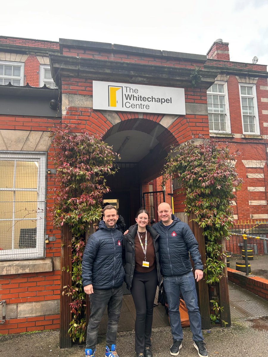 The work that @WhitechapelLiv do is incredible. Supporting some of the most vulnerable in our communities. @hibbert_ian and I were very proud to hand over a donation of £2715.00 from @fbumerseyside members, to help them continue this work. #endhomelessness #homesforall