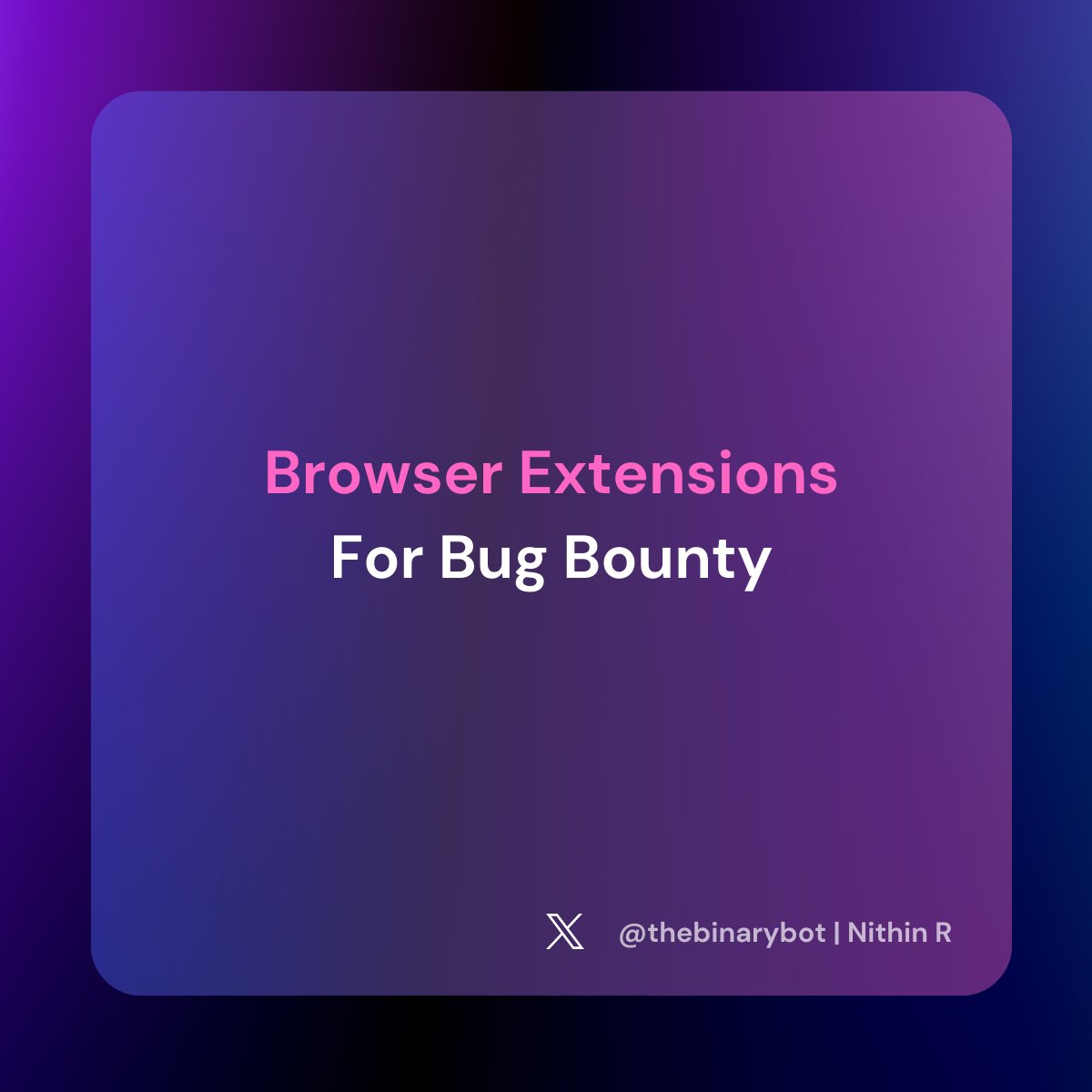 Top 10 Browser Extensions for Bug Bounty Hunters and Security Researchers 🧵👇 2024 Edition. 1️⃣ Wappalyzer: A technology profiler that identifies the technologies used on websites, from CMS to JavaScript libraries. Available in: Google Chrome | Mozilla Firefox 🔗Link: