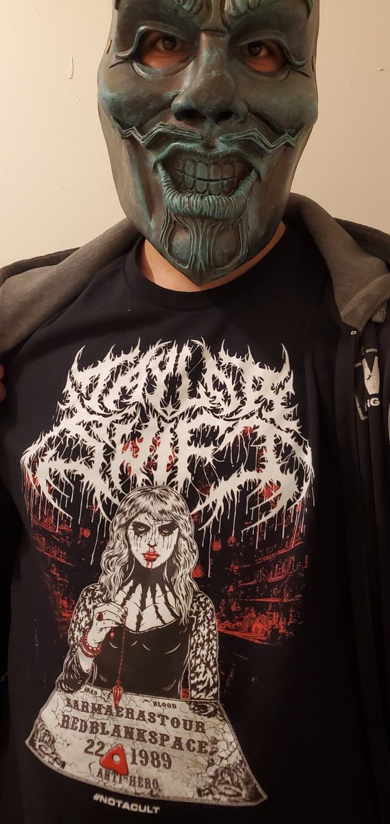 ALpez420's tweet photo. Want to thank @TTVSweet4U for the giveaway of his awesome shirt from his company @NotACultGG. Rocking it today while out there hunting for cards!!

Check out https://t.co/mImY05NgTh to pick one up yourself! https://t.co/GfHgJIDhNX