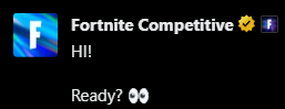 Dishwayy's tweet photo. @FortniteStatus https://t.co/6MTLySnk2K