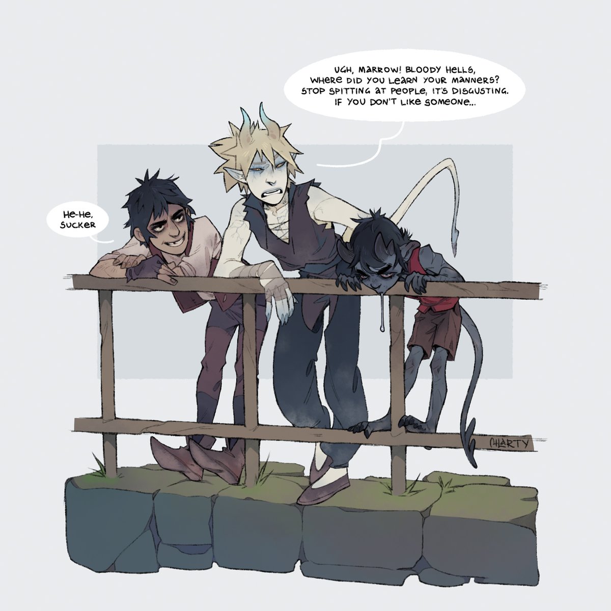 maeters_art's tweet photo. Another childhood moment with best friends
Don't forget your manners 🗡 #bg3 https://t.co/td5GU4lPrf