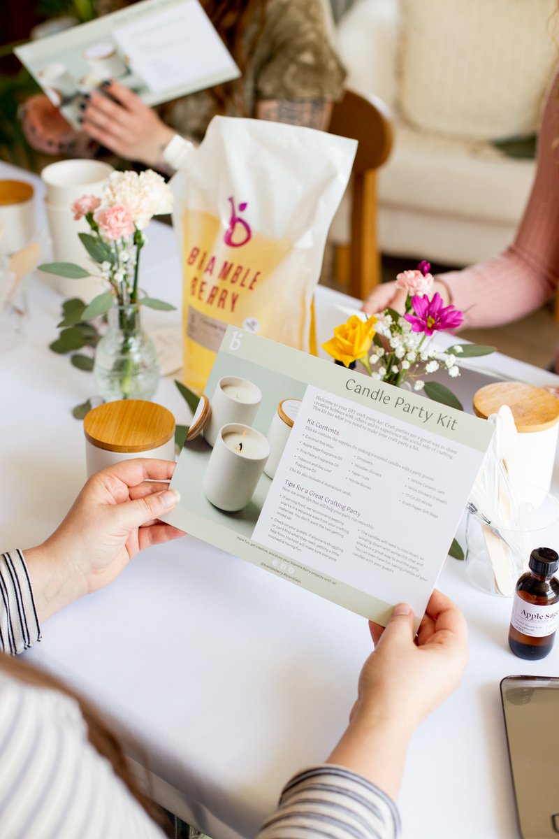 Galentine's Day is right around the corner, and our Party Kits are the perfect way for you and your gal pals to celebrate! #BrambleOn 💝