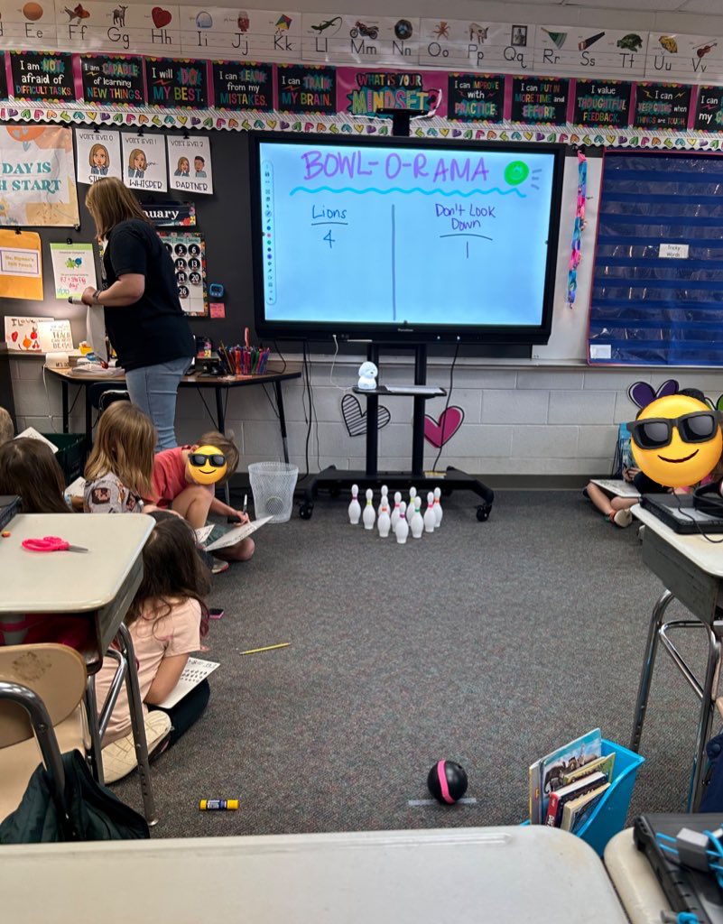 Practicing math skills with a side of Bowl-O-Rama with <a href="/PUESightseers/">Sigmon's Sightseers</a> today <a href="/PleasantUnionYR/">Pleasant Union Elem</a>