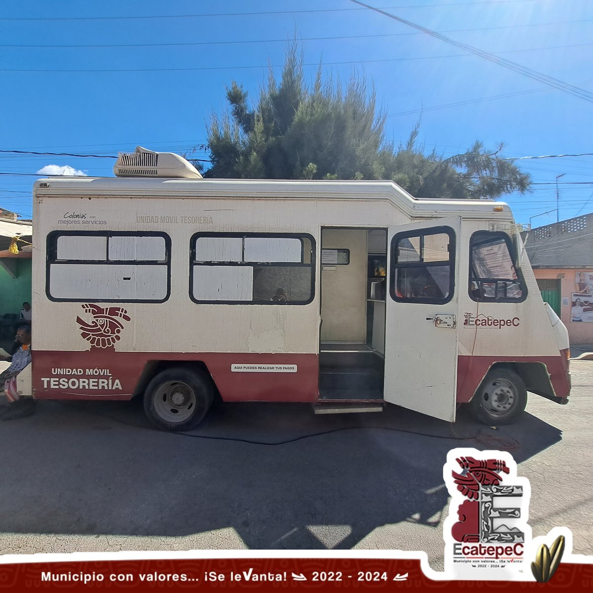 TMEcatepec's tweet photo. Acude a la unidad móvil de la Tesorería Municipal y realiza tu pago de predial, pues hoy visita la calle Tulipán #76b, en la col. Jardines del Tepeyac, y aprovecha los descuentos de enero.
Encuentrala de manera sencilla entrando al siguiente enlace:📍
https://t.co/2s0Pu5acCi https://t.co/hH6fX8TUN4