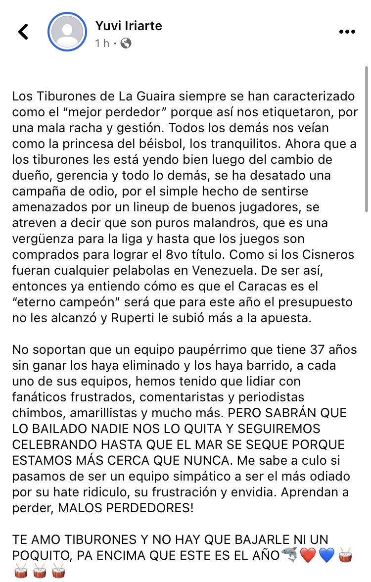 Fans Tiburones LG tweet media