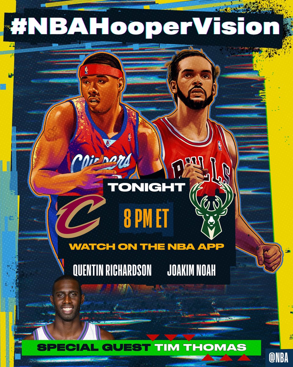 Tonight on the @nba app with my guy @QRich