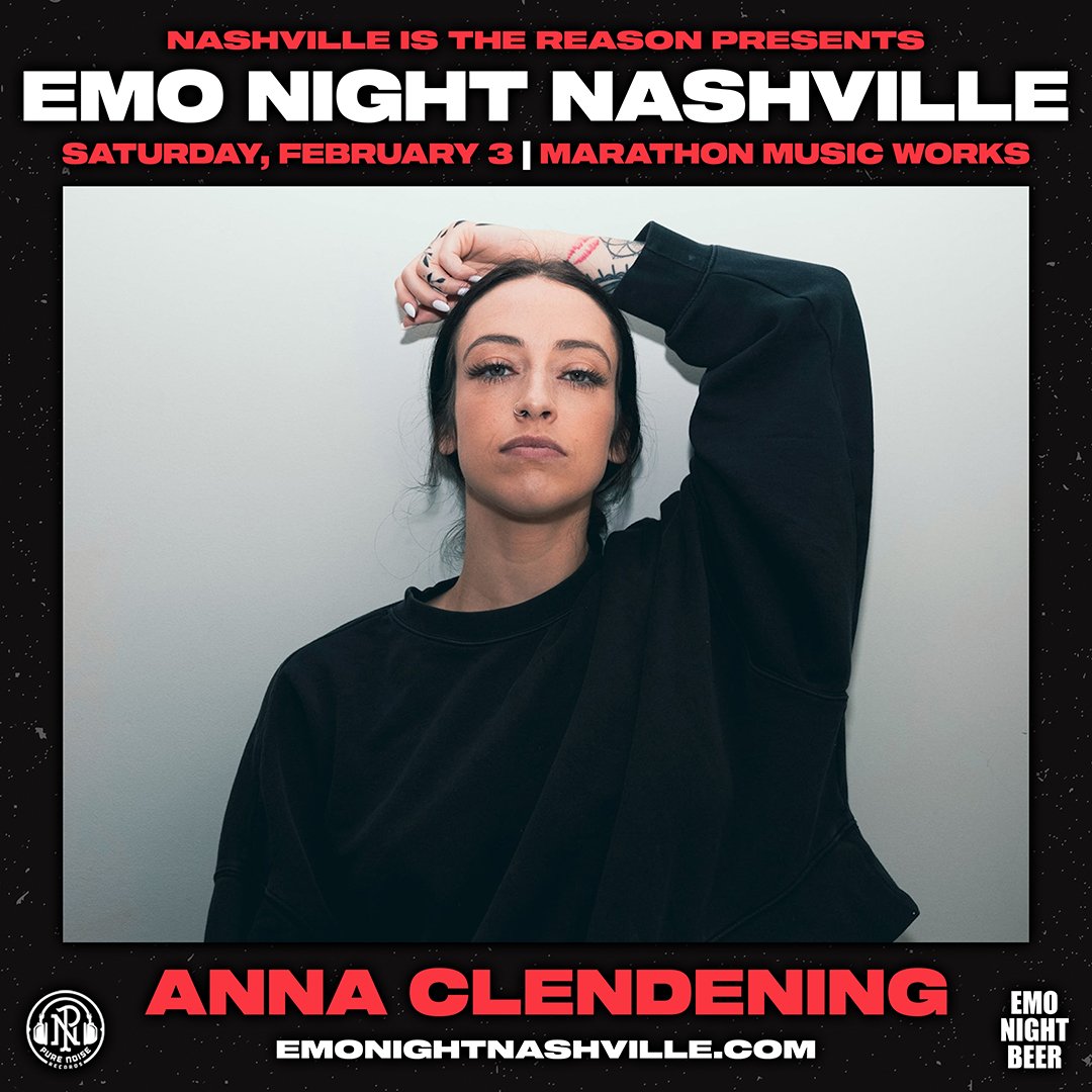 Middle school / high school me is CRYING AND SCREAMING AND THROWING UP COME OUT TO EMO NIGHT FEB 3 I cannot wait to share the stage with these amazing artists. >>> LINK IN BIO FOR TICKETS <<<