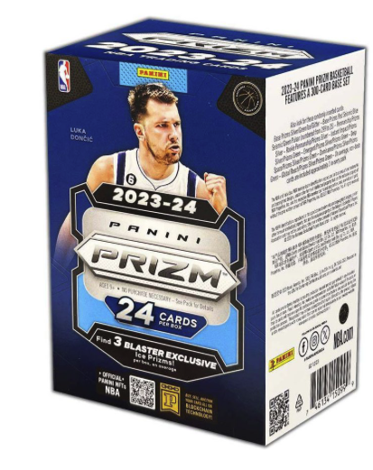 Now Available for $29.99

2023-24 Panini NBA Prizm Basketball Blaster Box - howl.me/clvijW6ilu0

#basketballcards #prizmbasketball #targetfind #target #thehobby #targetad #panini #prizm