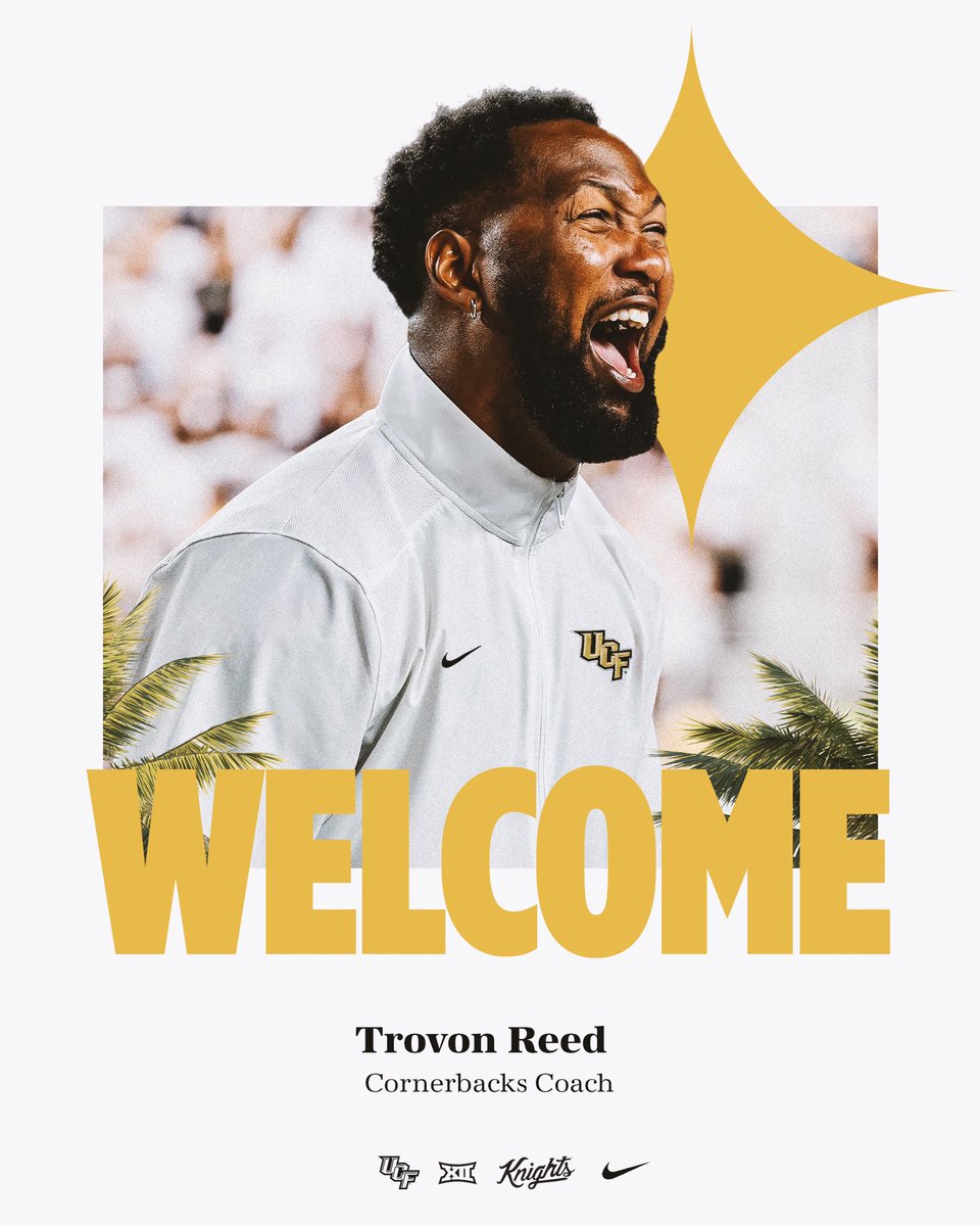 Excited to welcome <a href="/TrovonReed/">Coach T.Reed</a> as our new Cornerbacks Coach!